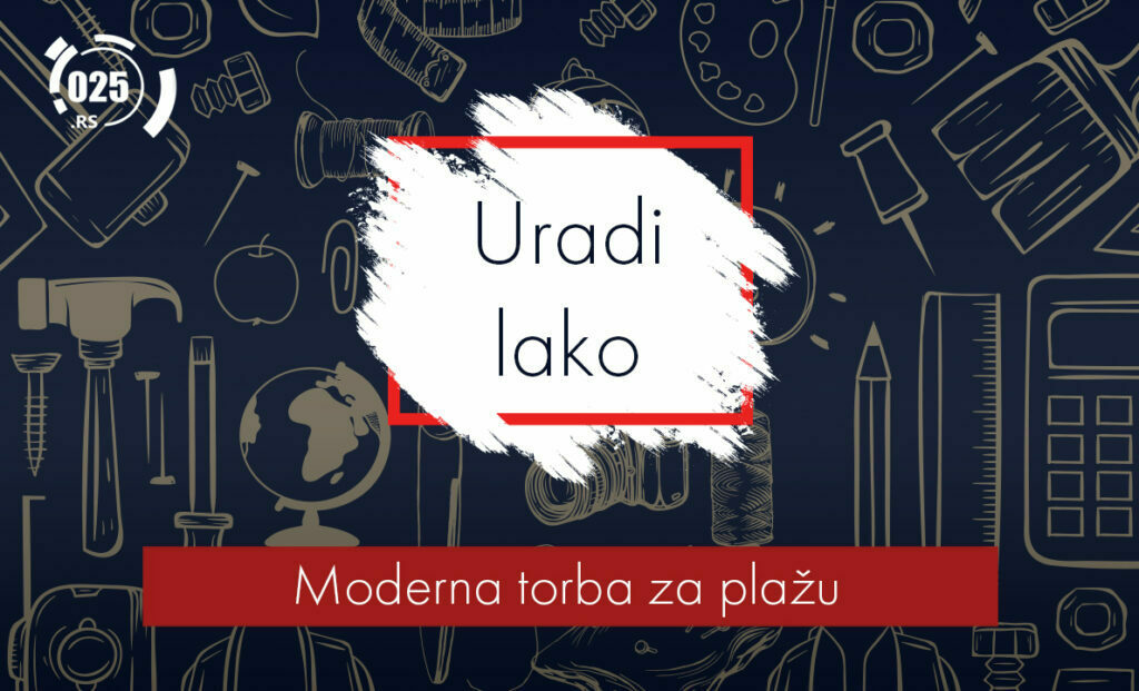 Uradi lako - moderna torba za plažu