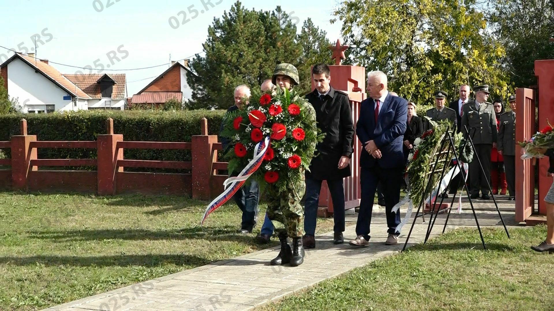 Sombor - polaganje venaca 2