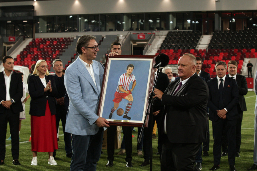 Vučić na Stadionu