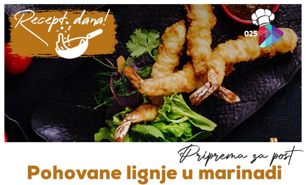 Pohovane lignje u marinadi