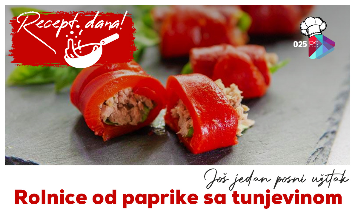 Rolnice od paprike sa tunjevinom