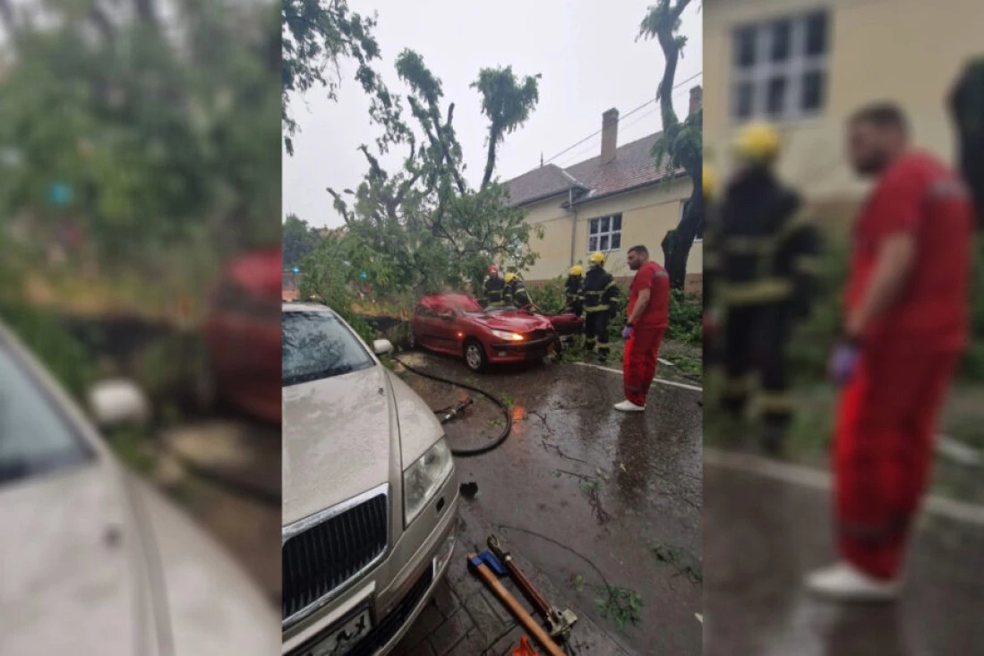 U jakom nevremenu u Somboru nastradala ženska osoba