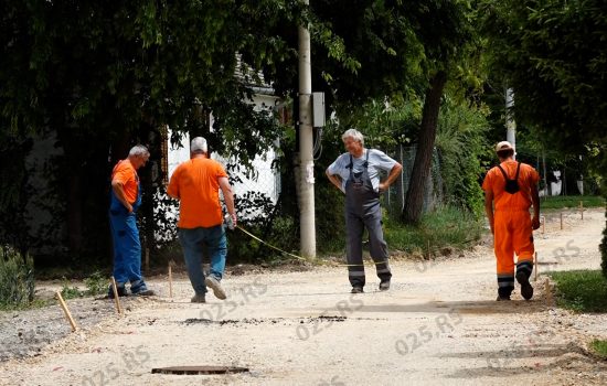  U toku asfaltiranje ulice Majora Tepića u Somboru