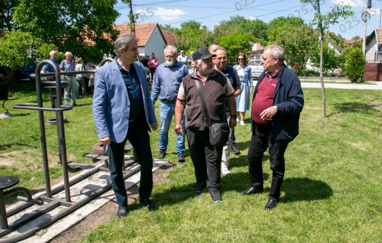 Obilazak završenih radova: Teretana na otvorenom