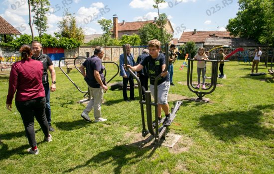 Obilazak završenih radova: Teretana na otvorenom