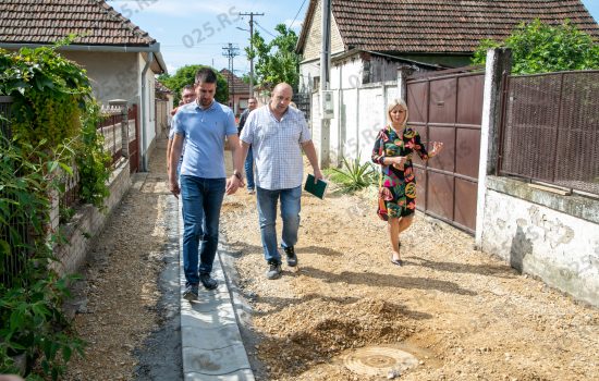 Obilazak pripremnih radova - Braće Đulinac i Dinarska ulica