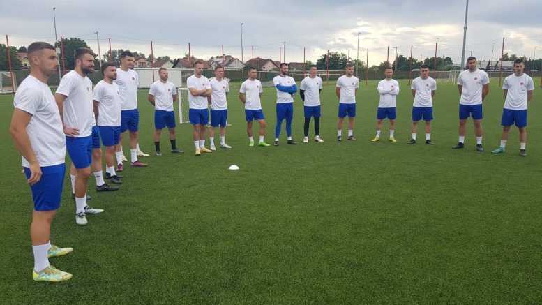 Kapiten FK „Sloga“ na pripremama FSV