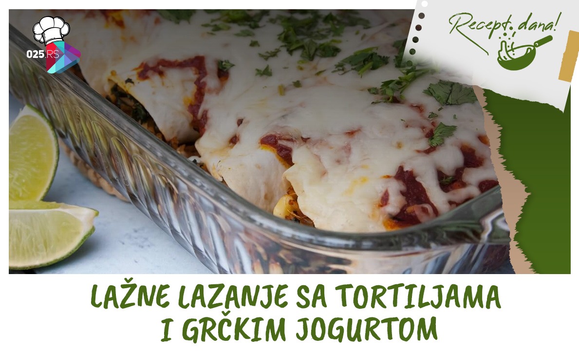 Laćne lazanje sa tortiljama