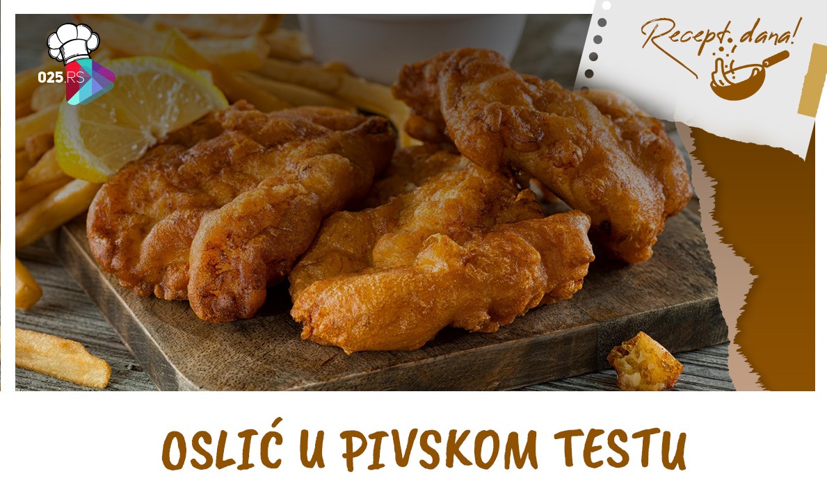 Oslić u pivskom testu