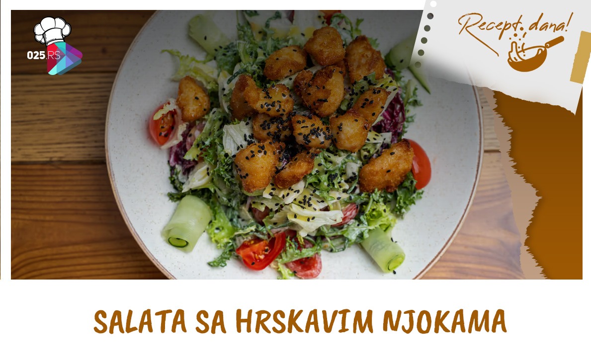 Salata sa hrskavim njokama