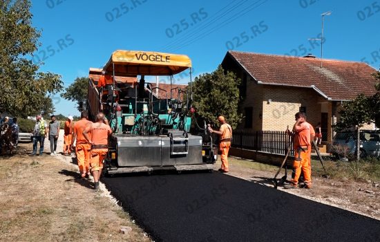  U toku radovi na asfaltiranju ulice Bogoljuba Jeftića