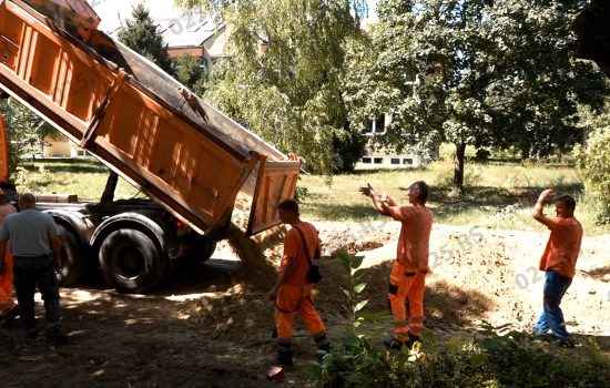 Gradonačelnik Ratković obišao radove na izgradnji servisne saobraćajnice