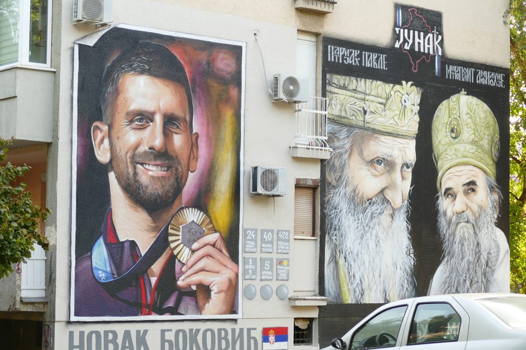 Đoković dobio mural u Odžacima