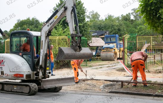 Ratković obišao završene radove na izgradnji servisne saobraćajnice