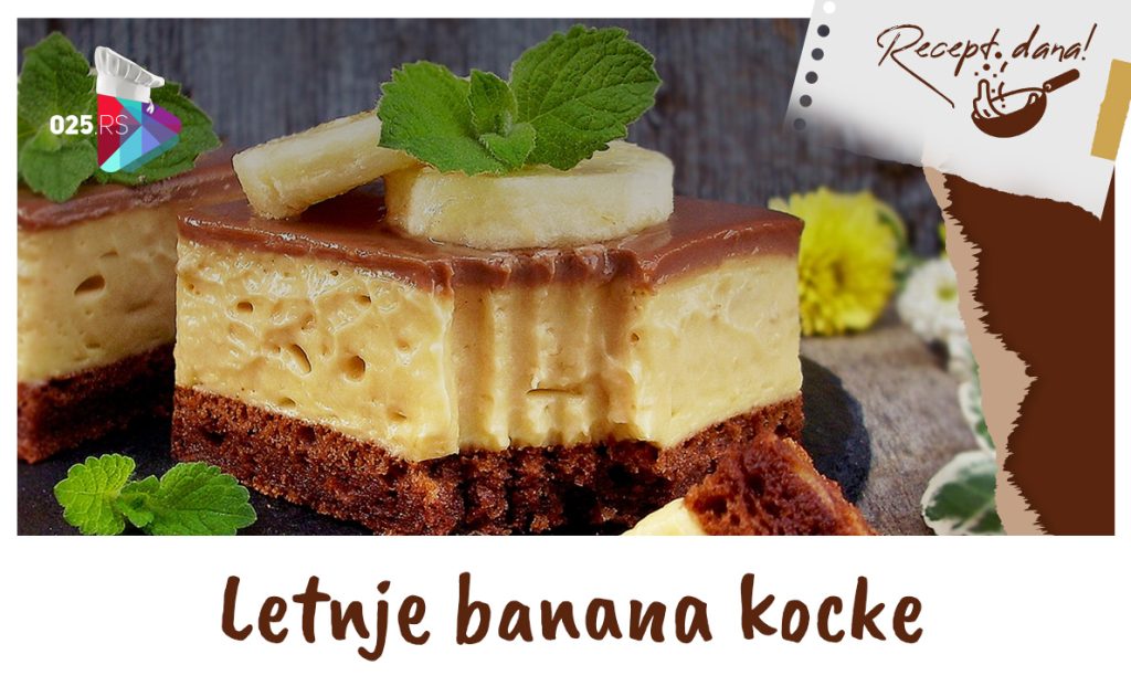 Letnje banana kocke