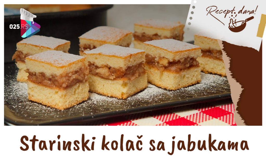 Starinski kolač sa jabukama