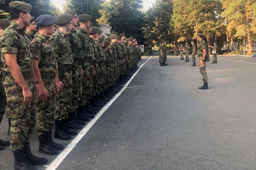 Septembarska klasa vojnika započela služenje vojnog roka