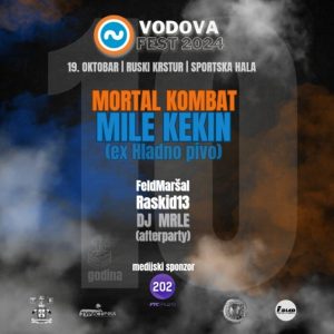 ,,Vodova fest“ u subotu u Ruskom Krsturu