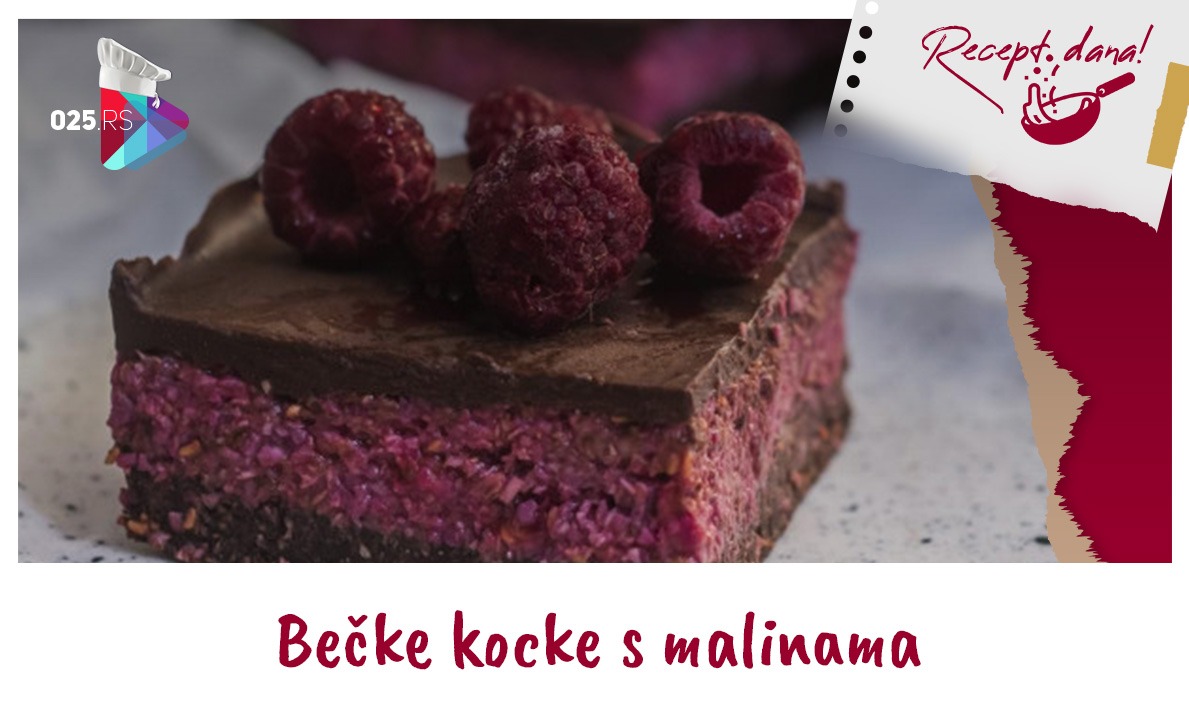 Bečke kocke sa malinama