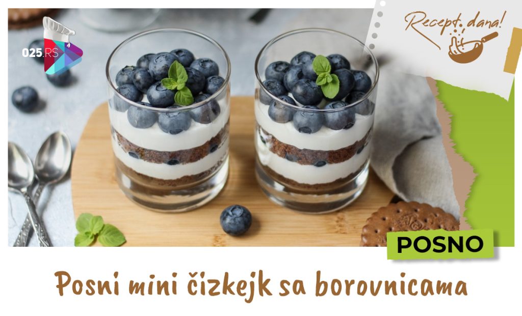 Posni mini ciz kejk