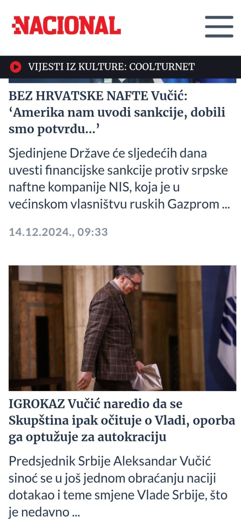 Ima li razlike između srpske opozicije i hrvatskih medija?