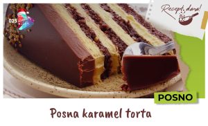 posna karamel torta