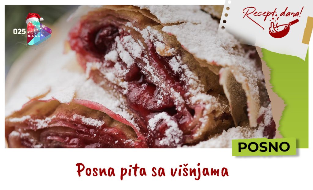 Posna pita sa višnjama