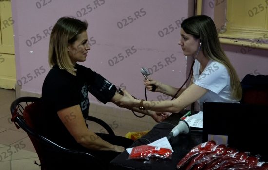  Održana sportska akcija dobrovoljnog davanja krvi