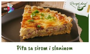 Pita sa sirom i slaninom