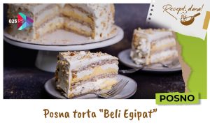 Posna torta Beli Egipat