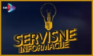 Servisna informacija-isključenje