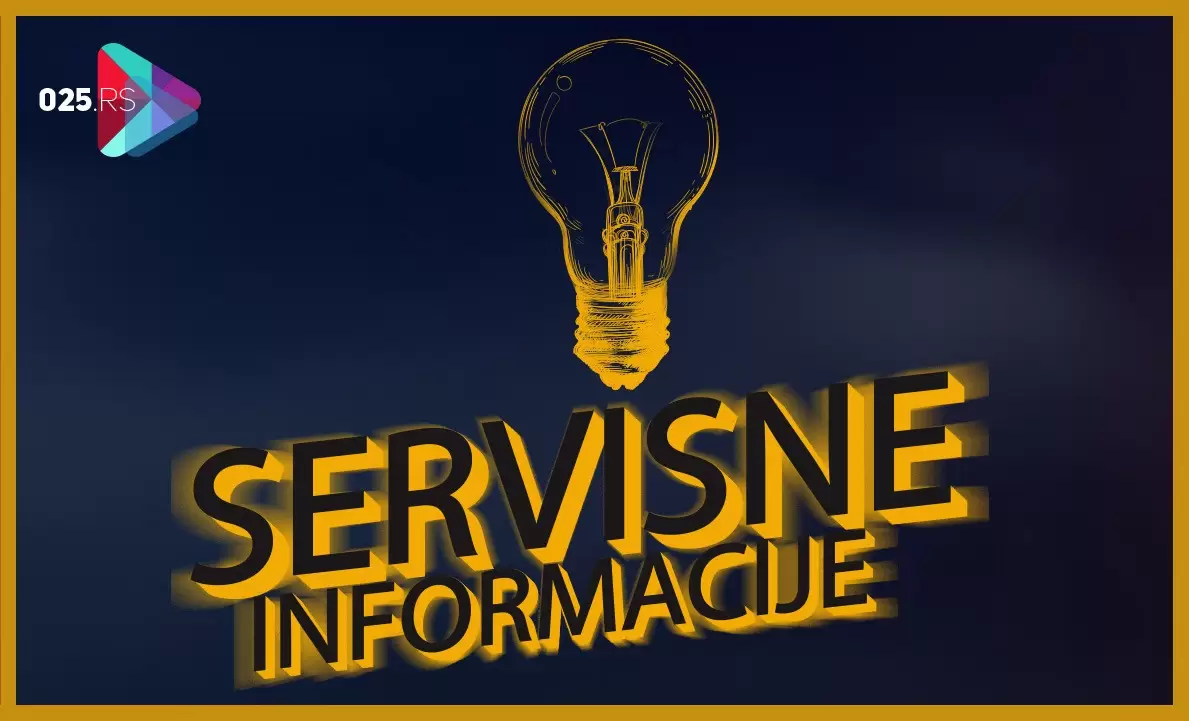 Servisna informacija-isključenje