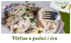 Piletina u pavlaci i siru