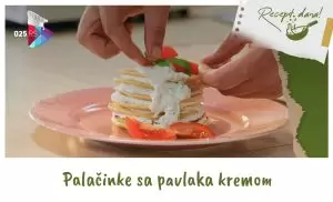 Palačinke sa pavlaka kremom