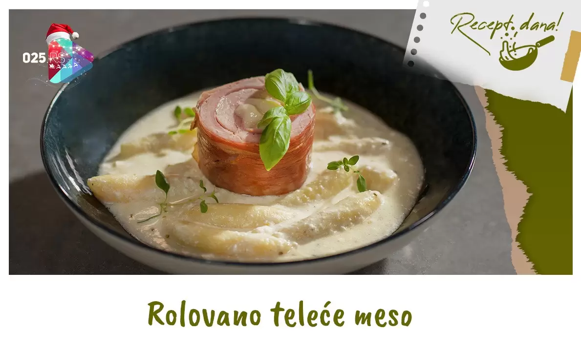 Rolovano teleće meso